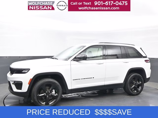 2024 Bright White Clearcoat Jeep Grand Cherokee Limited RWD SUV