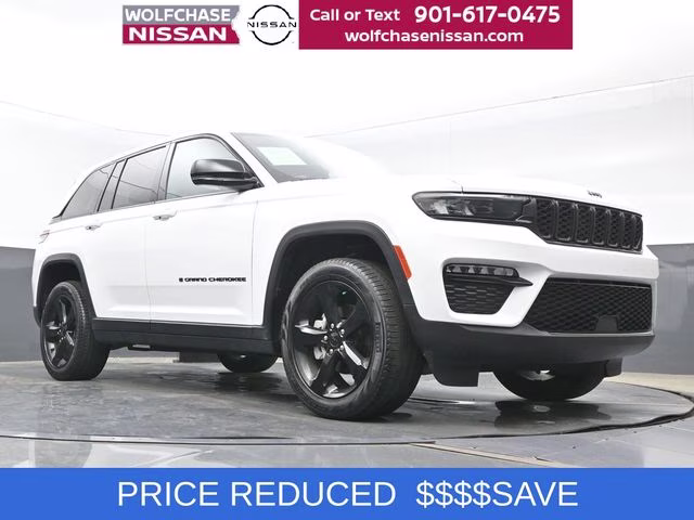 2024 Bright White Clearcoat Jeep Grand Cherokee Limited RWD SUV