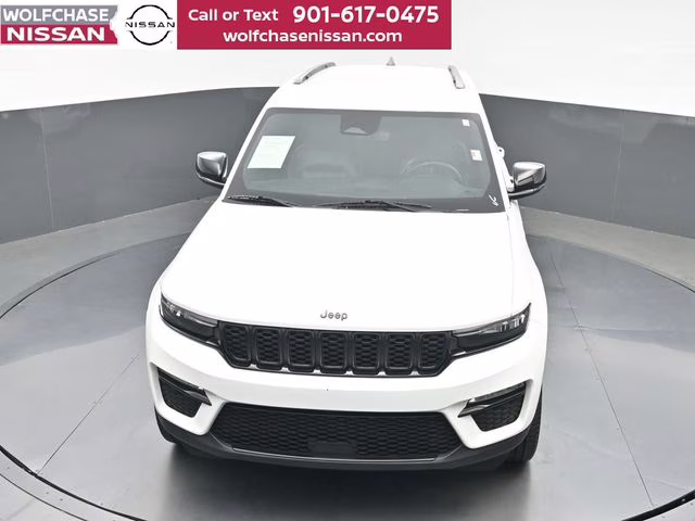 2024 Bright White Clearcoat Jeep Grand Cherokee Limited RWD SUV