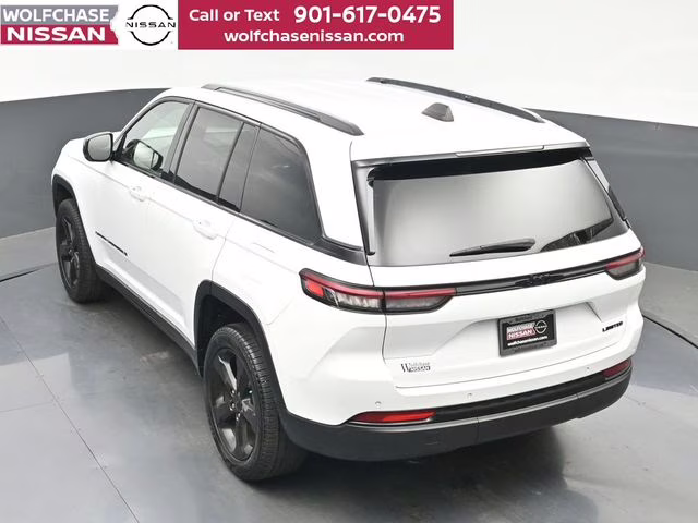 2024 Bright White Clearcoat Jeep Grand Cherokee Limited RWD SUV