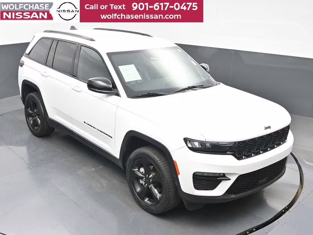 2024 Bright White Clearcoat Jeep Grand Cherokee Limited RWD SUV