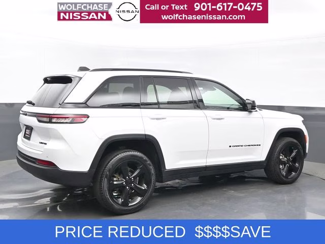 2024 Bright White Clearcoat Jeep Grand Cherokee Limited RWD SUV