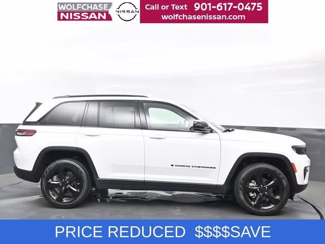 2024 Bright White Clearcoat Jeep Grand Cherokee Limited RWD SUV
