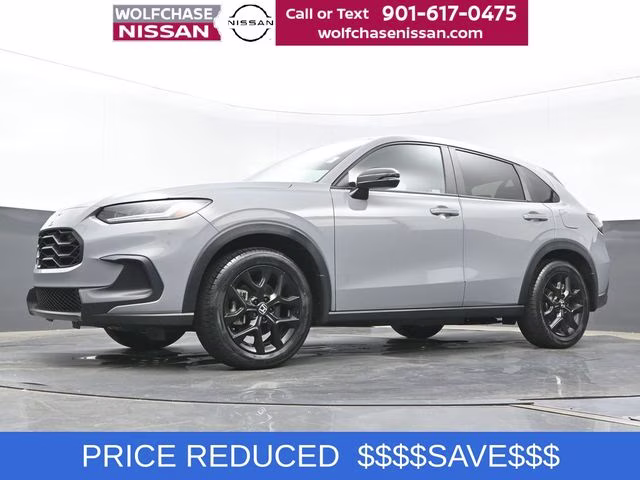 2024 Gray Honda HR-V Sport FWD SUV