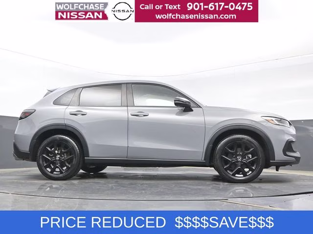 2024 Gray Honda HR-V Sport FWD SUV