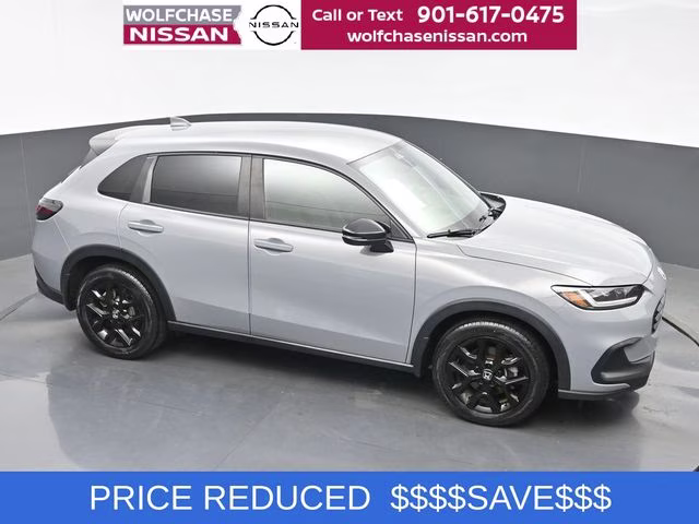 2024 Gray Honda HR-V Sport FWD SUV