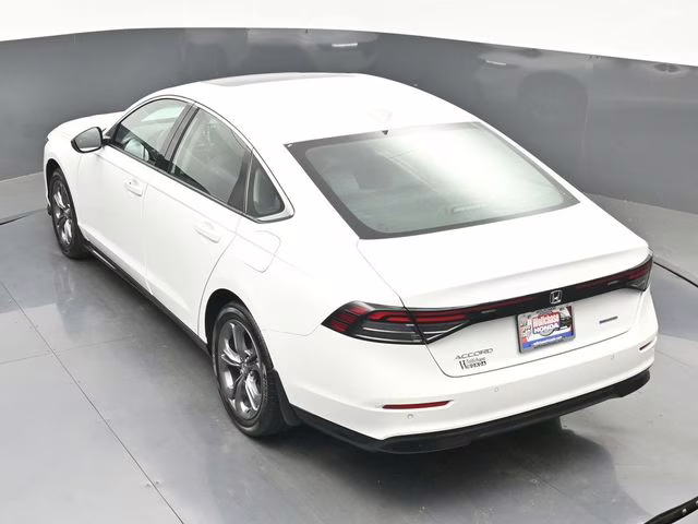 2023 White Honda Accord Hybrid EX-L FWD Sedan