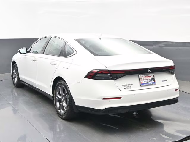2023 White Honda Accord Hybrid EX-L FWD Sedan