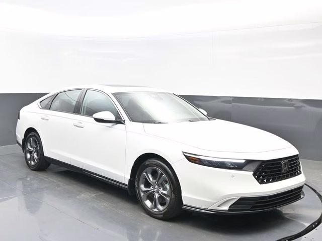 2023 White Honda Accord Hybrid EX-L FWD Sedan