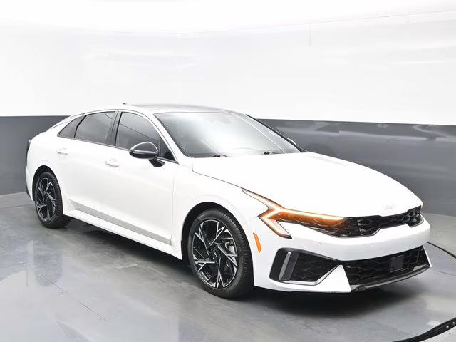 2025 Snow White Pearl Kia K5 GT-Line FWD Sedan