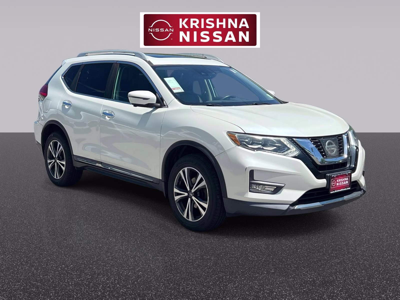 2017 White Nissan Rogue SL AWD SUV