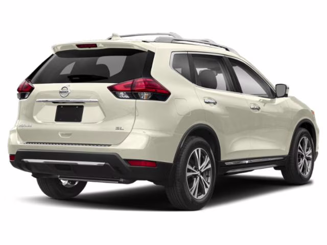 2017 White Nissan Rogue SL AWD SUV