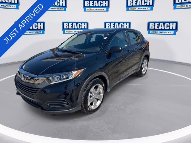 2022 Crystal Black Pearl Honda HR-V LX FWD SUV