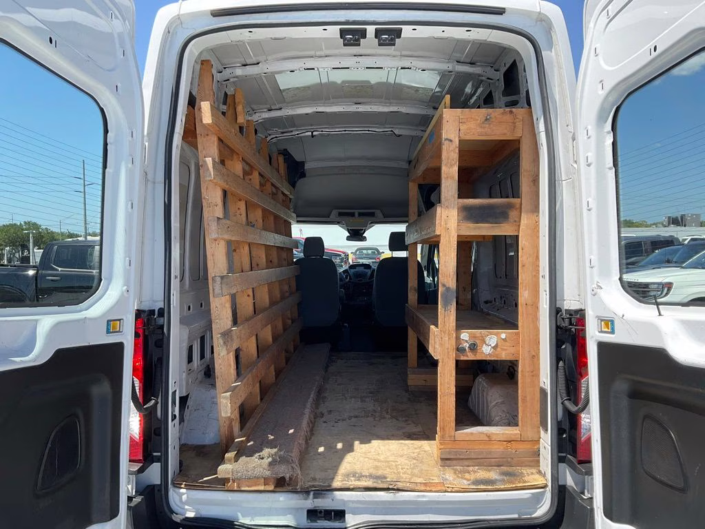 2016 Oxford White Ford Transit-350 HIGH ROOF RWD Van