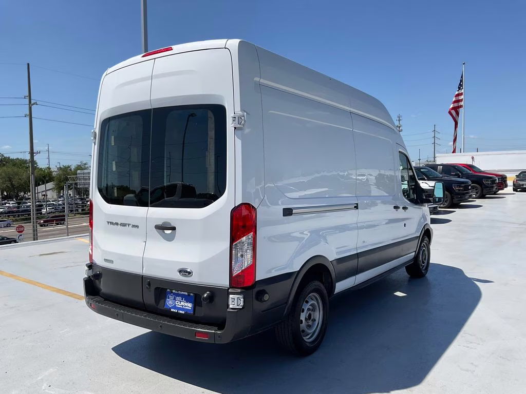 2016 Oxford White Ford Transit-350 HIGH ROOF RWD Van