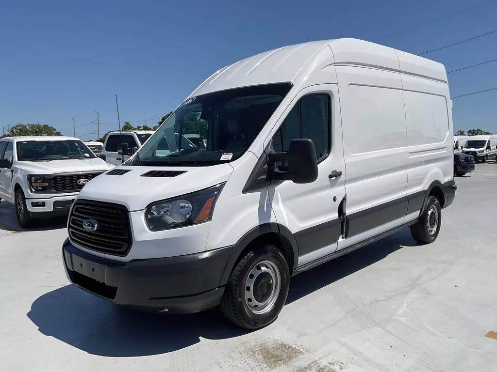 2016 Oxford White Ford Transit-350 HIGH ROOF RWD Van