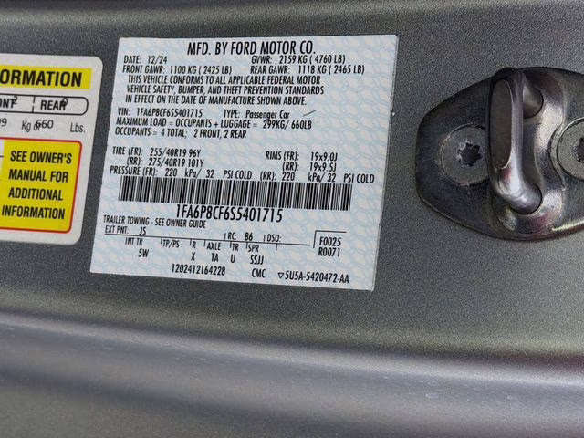 2025 Silver Metallic Ford Mustang GT Premium RTR SPEC 3 RWD Coupe