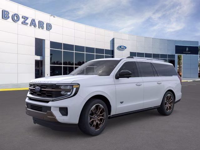 2026 Star White Metallic Tri-Coat Ford Expedition Max King Ranch 4X4 SUV