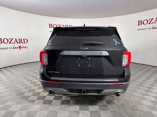 2020 Black Metallic Ford Explorer Limited RWD SUV