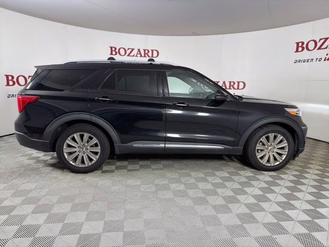 2020 Black Metallic Ford Explorer Limited RWD SUV