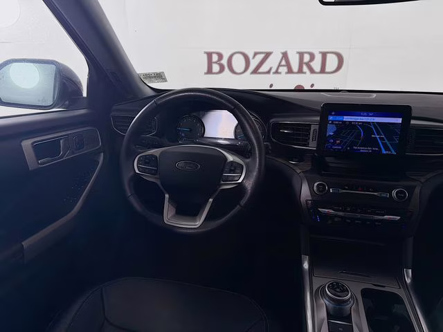 2020 Black Metallic Ford Explorer Limited RWD SUV