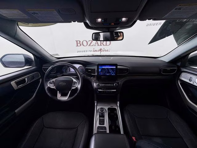 2020 Black Metallic Ford Explorer Limited RWD SUV