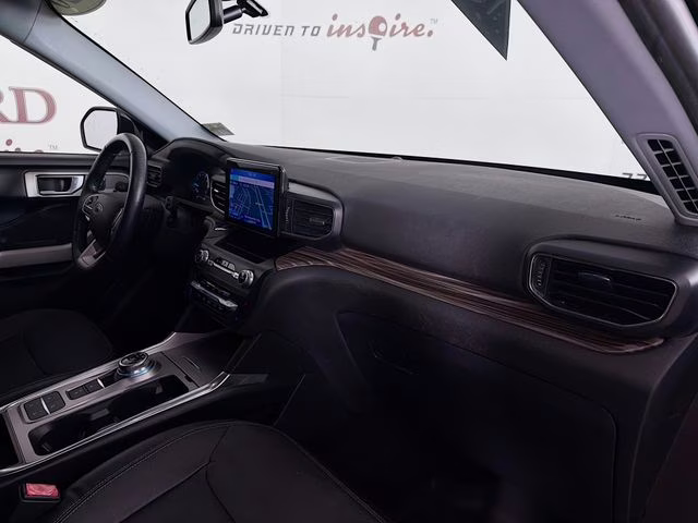 2020 Black Metallic Ford Explorer Limited RWD SUV