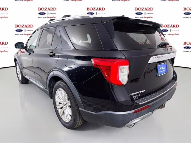 2020 Black Metallic Ford Explorer Limited RWD SUV