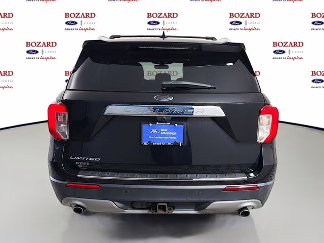 2020 Black Metallic Ford Explorer Limited RWD SUV