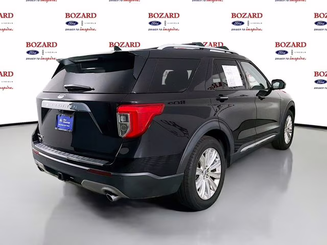 2020 Black Metallic Ford Explorer Limited RWD SUV