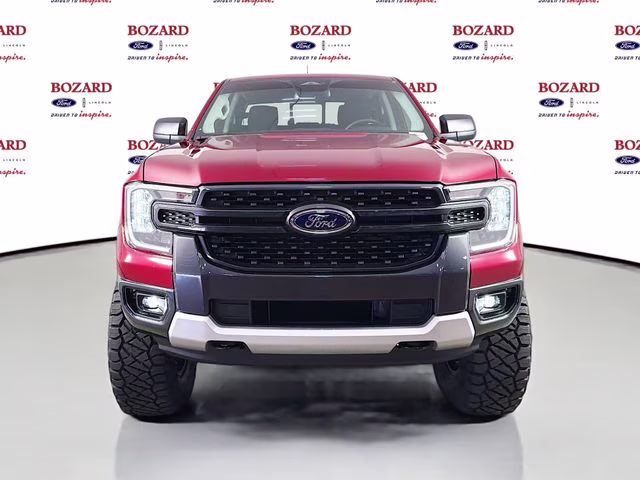 2026 Ruby Red Metallic Tinted Clearcoat Ford Ranger XLT Bozard Built 4X4 Truck