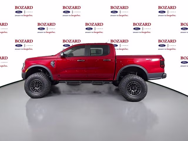 2026 Ruby Red Metallic Tinted Clearcoat Ford Ranger XLT Bozard Built 4X4 Truck