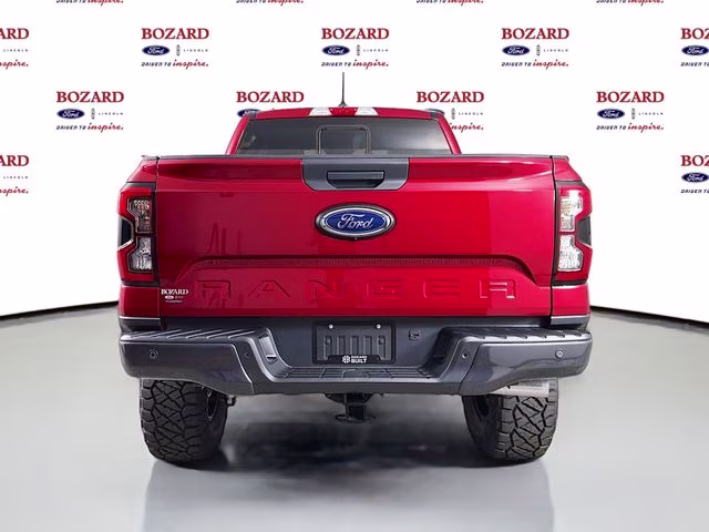 2026 Ruby Red Metallic Tinted Clearcoat Ford Ranger XLT Bozard Built 4X4 Truck