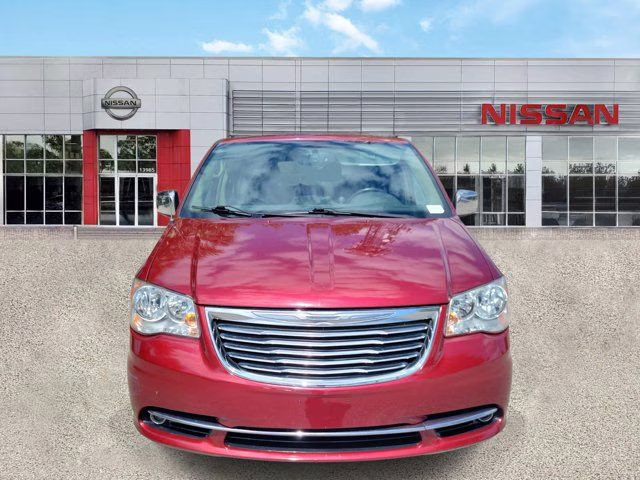 2014 Deep Cherry Red Crystal Chrysler Town & Country Touring-L FWD Van