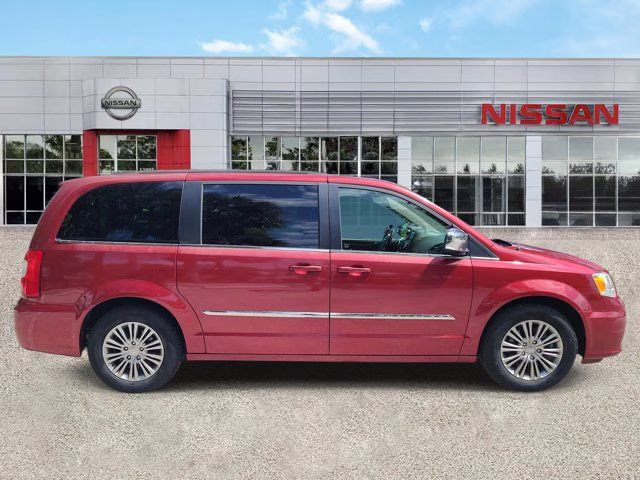 2014 Deep Cherry Red Crystal Chrysler Town & Country Touring-L FWD Van
