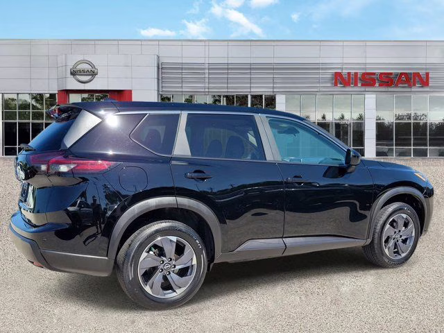 2025 Super Black Nissan Rogue SV FWD SUV