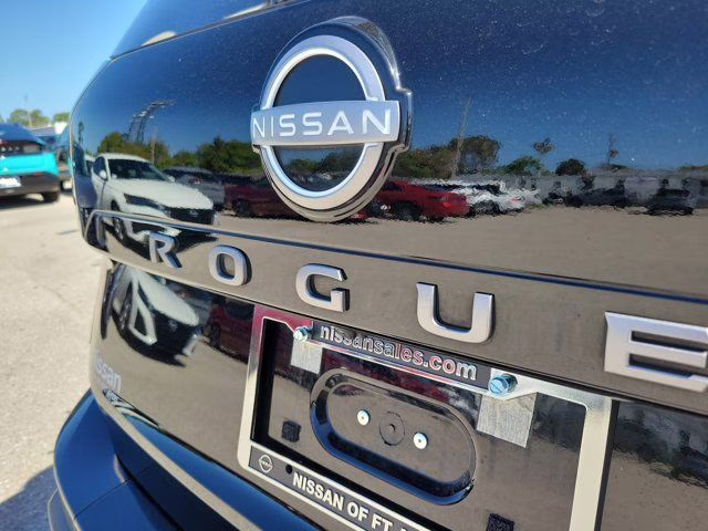 2025 Super Black Nissan Rogue SV FWD SUV