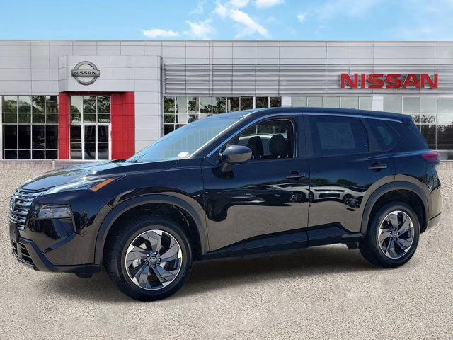 2025 Super Black Nissan Rogue SV FWD SUV