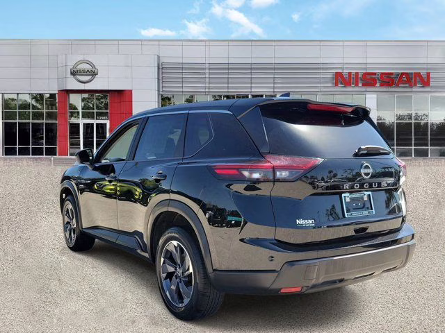 2025 Super Black Nissan Rogue SV FWD SUV