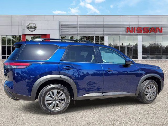 2025 Deep Ocean Blue Nissan Pathfinder SV FWD SUV