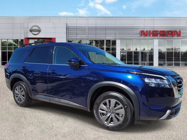 2025 Deep Ocean Blue Nissan Pathfinder SV FWD SUV