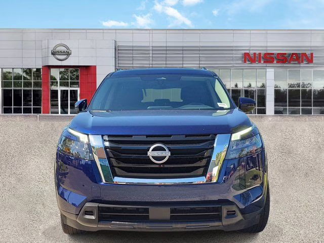2025 Deep Ocean Blue Nissan Pathfinder SV FWD SUV