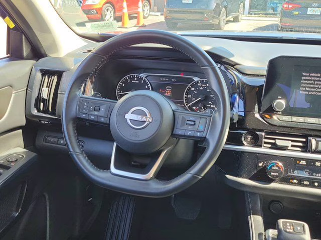 2025 Deep Ocean Blue Nissan Pathfinder SV FWD SUV