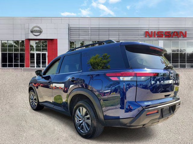 2025 Deep Ocean Blue Nissan Pathfinder SV FWD SUV