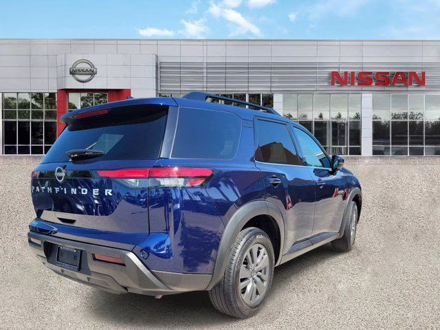 2025 Deep Ocean Blue Nissan Pathfinder SV FWD SUV