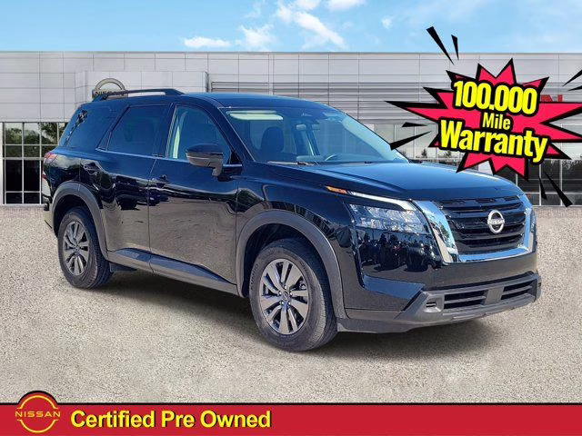 2025 Super Black Nissan Pathfinder SV FWD SUV