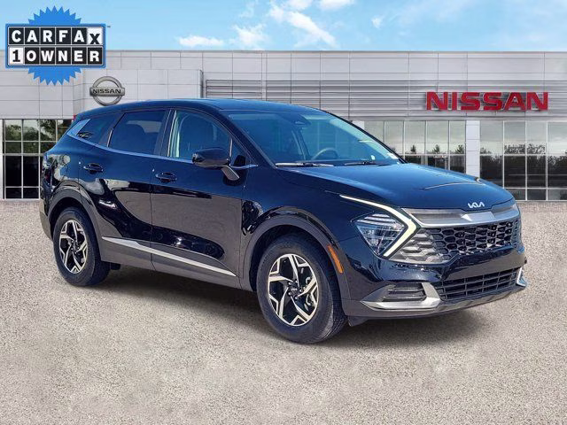 2025 Ebony Black Kia Sportage LX FWD SUV