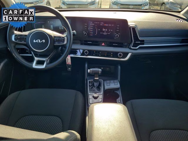 2025 Ebony Black Kia Sportage LX FWD SUV