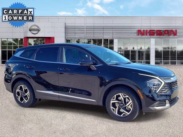 2025 Ebony Black Kia Sportage LX FWD SUV