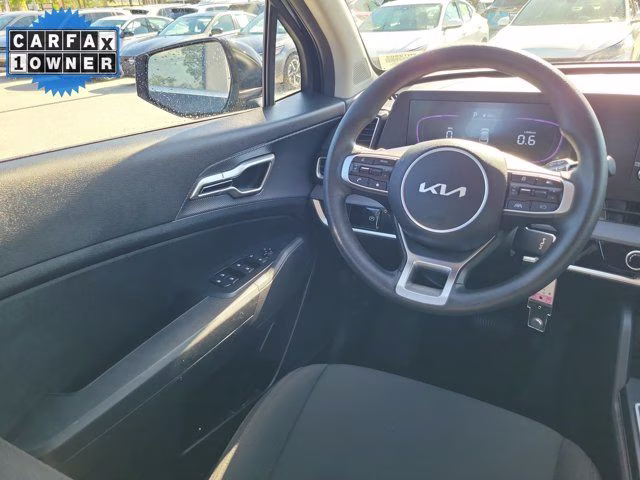 2025 Ebony Black Kia Sportage LX FWD SUV